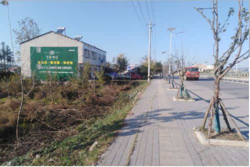 常熟书山南院墙体广告